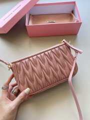 Miumiu 9096 crystal chain in pink 19cm - 2