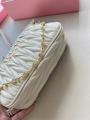 Miumiu 9096 crystal chain in white 19cm - 6