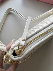 Miumiu 9096 crystal chain in white 19cm - 5