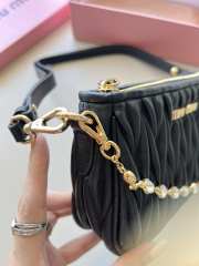 Miumiu 9096 crystal chain in black 19cm - 6