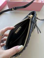 Miumiu 9096 crystal chain in black 19cm - 3