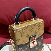 Louis Vuitton Stand up Trunk Bag 13x6x17cm - 4