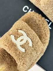 Chanel Fur Slides In Brown EU 35-40 - 2