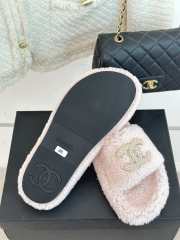 Chanel Fur Slides In Pink EU 35-40 - 3