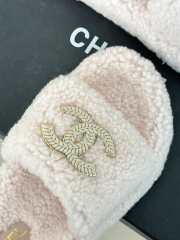 Chanel Fur Slides In Pink EU 35-40 - 5