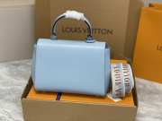 Louis Vuitton M59134 Sky Blue Cluny BB 28x20x10cm - 3