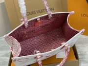 Louis Vuitton M22975 rose red Onthego bag 35x27x14cm - 4