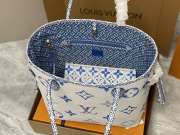 Louis Vuitton M22980 blue neverfull bag 31x28x14cm - 6