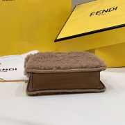 Fendi Small Peekaboo In Brown 13cm - 6