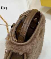 Fendi Small Peekaboo In Brown 13cm - 4