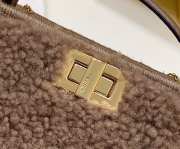 Fendi Small Peekaboo In Brown 13cm - 2