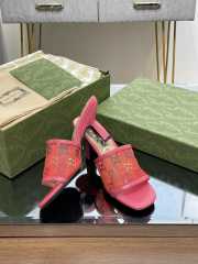 Gucci Cosmogonie High Heels In Pink 7.5cm - 2