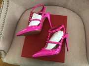 Valentino Rockstud Stiletto heels in pink 10cm - 4