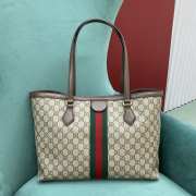 Gucci Ophidia Logo G In Brown 38x28x14cm - 6