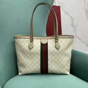 Gucci Ophidia Logo G In White 38x28x14cm - 2