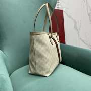 Gucci Ophidia Logo G In White 38x28x14cm - 3