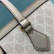 Gucci Ophidia Logo G In White 38x28x14cm - 5