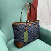 Gucci Denim Ophidia Logo G 38x28x14cm - 6