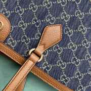 Gucci Denim Ophidia Logo G 38x28x14cm - 5