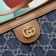 Gucci Denim Ophidia Logo G 38x28x14cm - 3