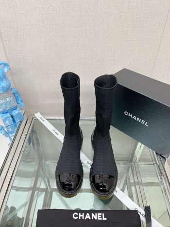 Chanel 23s Boots In Black EU 35-41