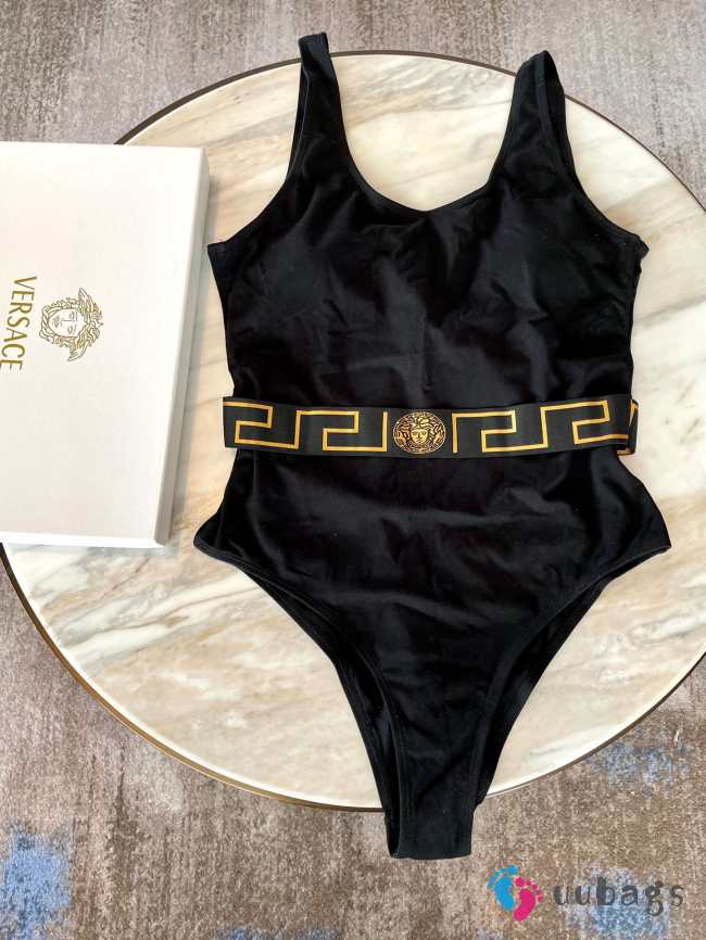 Versace Black Bikini B001  - 1