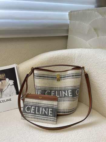 Celine bucket bag 23x25x23cm