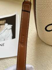 Celine bucket mini in beige 16x18x16cm - 3