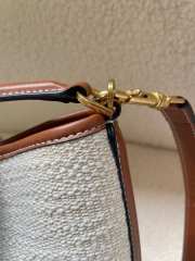 Celine bucket mini in beige 16x18x16cm - 2