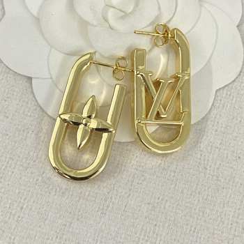 LV earrings logo E2309 