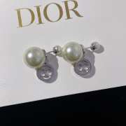 Dior earrings silver shadow - 5