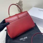 Celine hand bag in red 32x23.5x13cm - 6