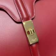 Celine hand bag in red 32x23.5x13cm - 2