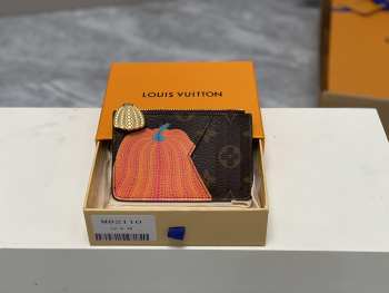 Louis Vuitton M82110 pumpkin card holder 12x8x0.8cm