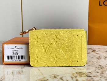 Louis Vuitton M81882 Yellow Card Holder 12x8x0.8cm