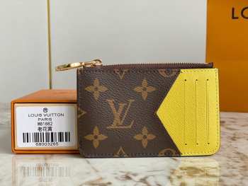 Louis Vuitton M81882 Presbyopia yellow card holder 12x8x0.8cm