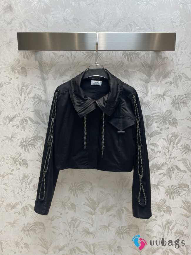 Hermes black jacket H001 - 1