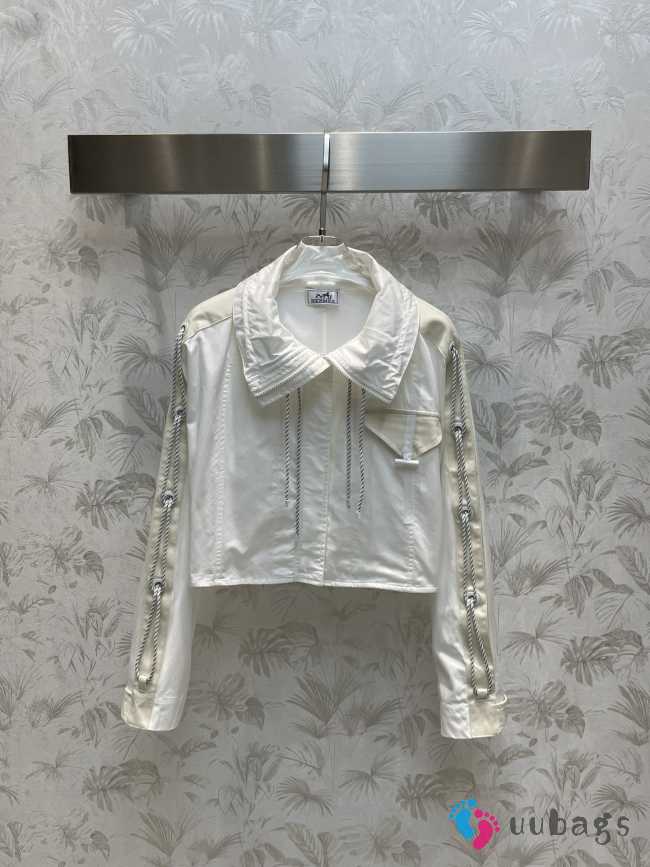 Hermes white jacket H001 - 1