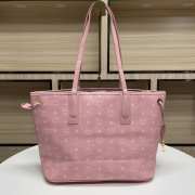 MCM pink shopping bag 34x29x15cm - 3