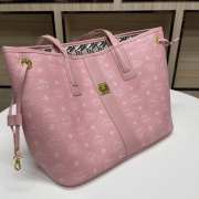 MCM pink shopping bag 34x29x15cm - 4