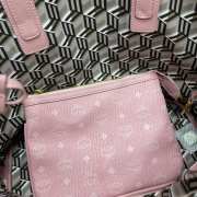 MCM pink shopping bag 34x29x15cm - 5