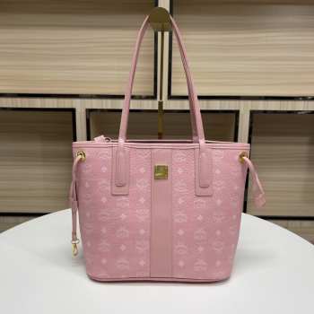 MCM tote bag in pink 31x26cm