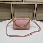 MCM 8865 shoulder bag in pink 21x13cm - 1