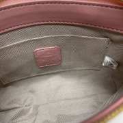 MCM 8865 shoulder bag in pink 21x13cm - 3