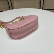 MCM shoulder bag in pink 22x15x5cm - 5