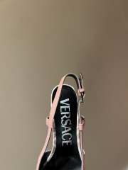 Versace Allover High Heels In Pink 11cm - 5