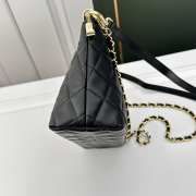 Chanel small bag in black 27x15cm - 6