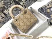 Dior Mini Lady Tasche 17x15x7cm - 5