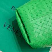 Bottega Veneta small shopping bag in green 23x18.5x15cm - 3