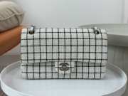 Chanel white 1112 CF with silver buckle 25cm - 1